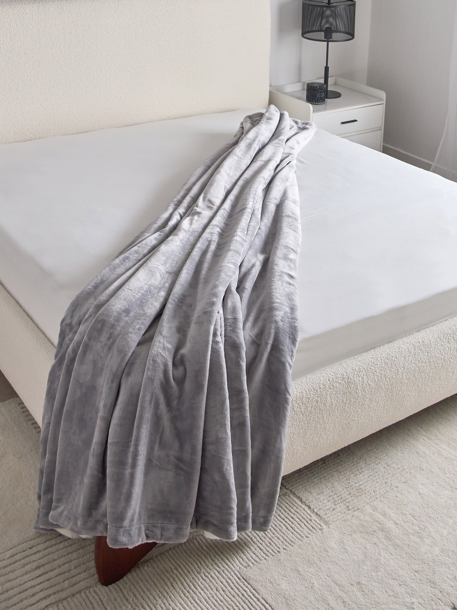 Snugsoft Flannel Double Layer King Blanket - 220x240 cm