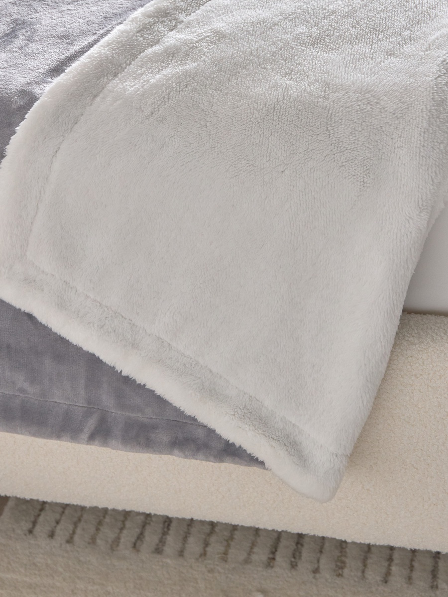 Snugsoft Flannel Double Layer King Blanket - 220x240 cm
