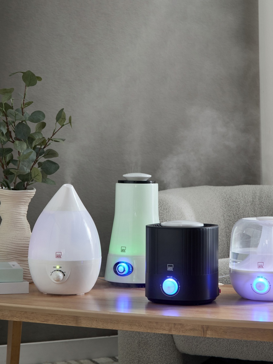 Nova Morden Humidifier with 7-Colour LED Light - 2.5 L