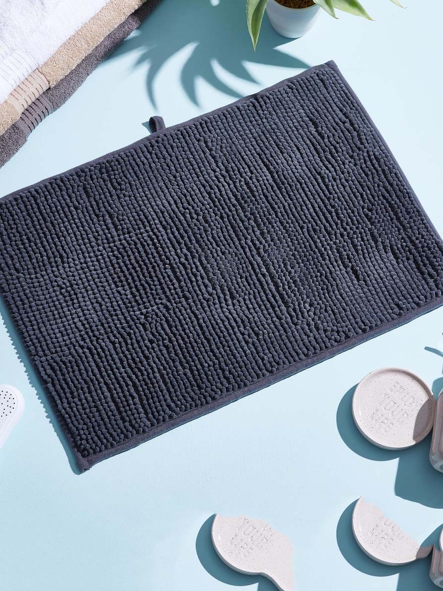 Nicole Anti Skid Foam Padded Chenille Bath Mat 40X60 cm
