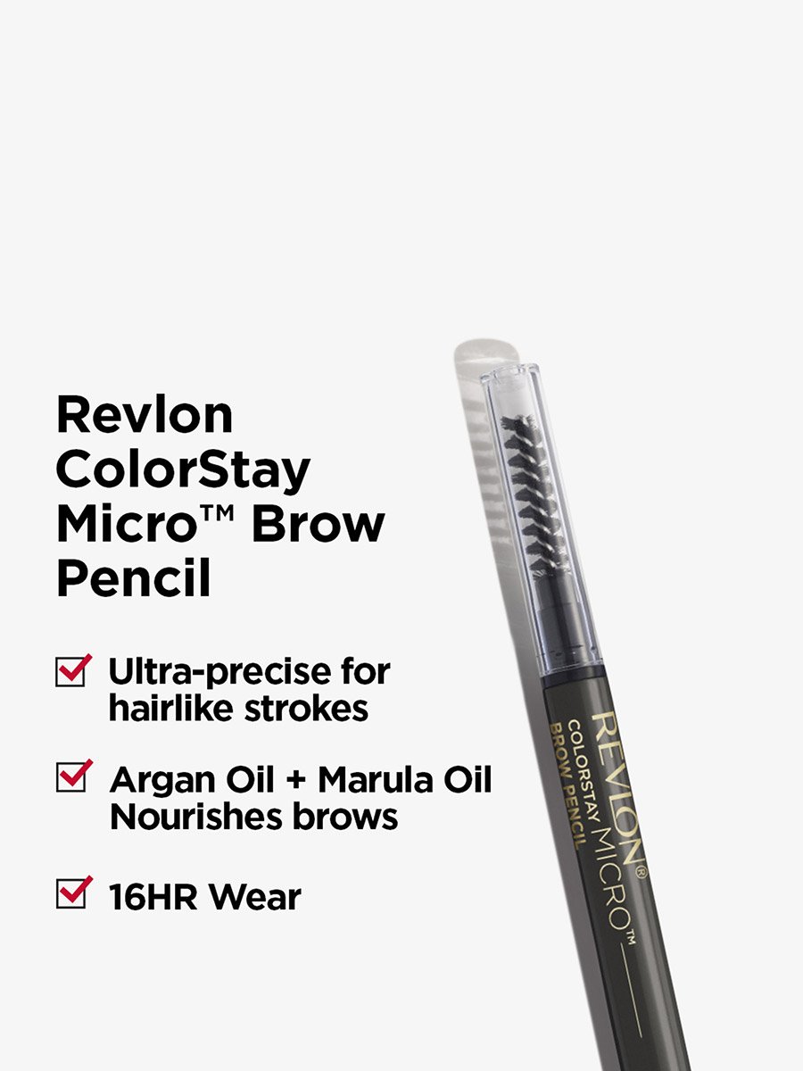 Colorstay Micro Brow Pencil, Soft Black  457