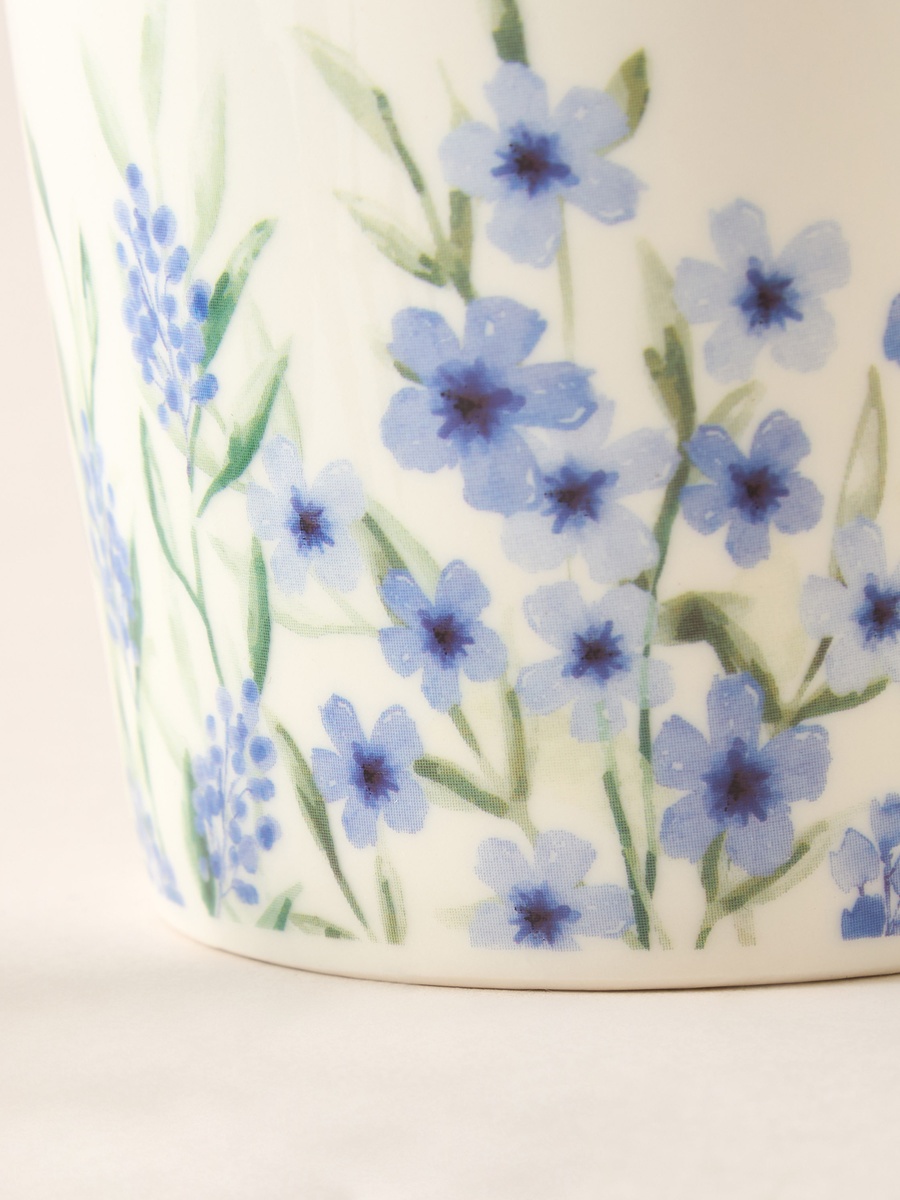 Florisse Floral Print Bone China Mug - 400 ml