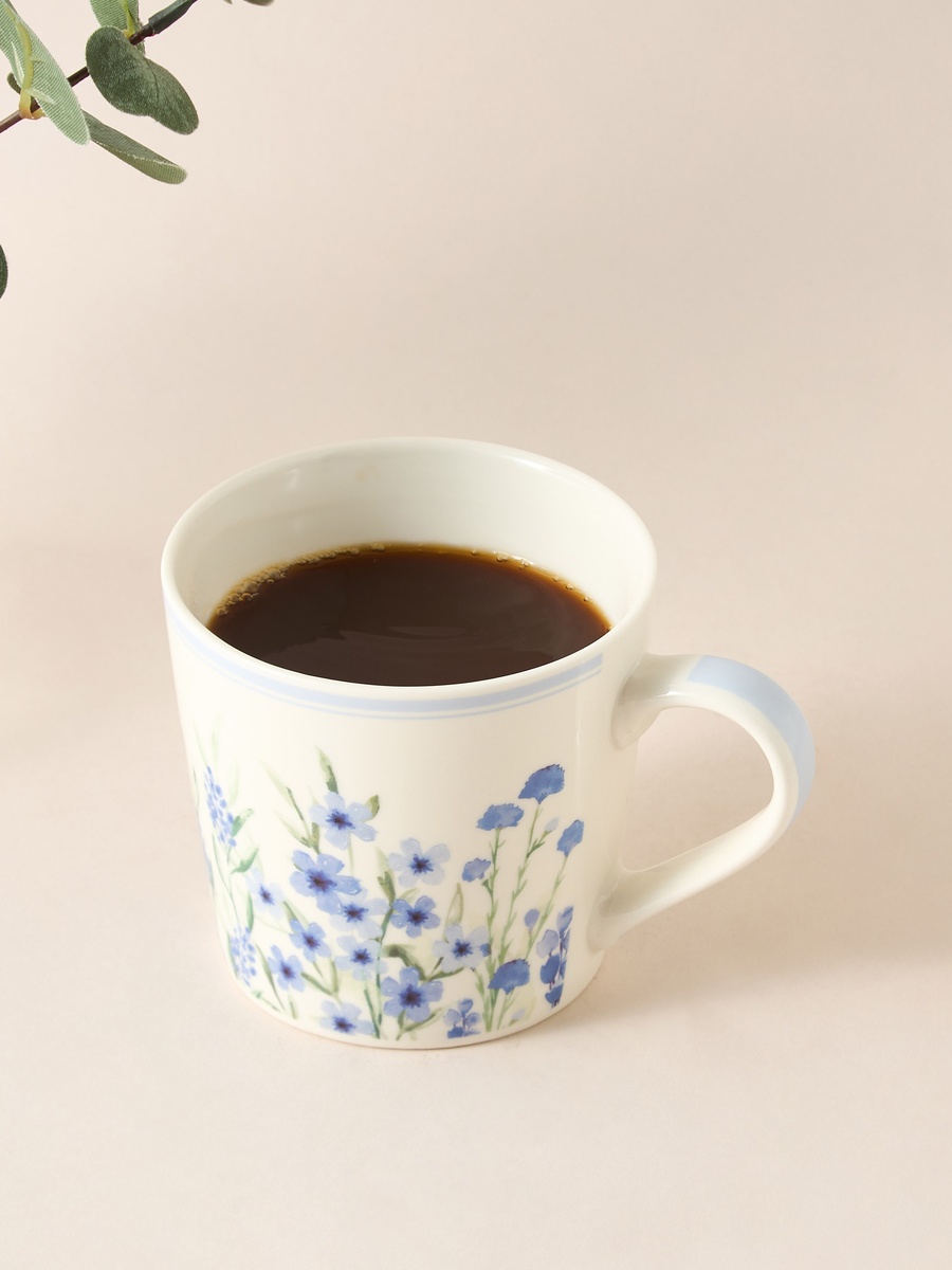 Florisse Floral Print Bone China Mug - 400 ml