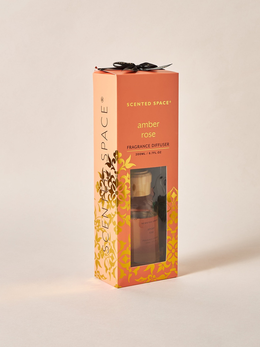 موزع عطور أعواد القصب برائحة سبيس آمبير - 200 مل