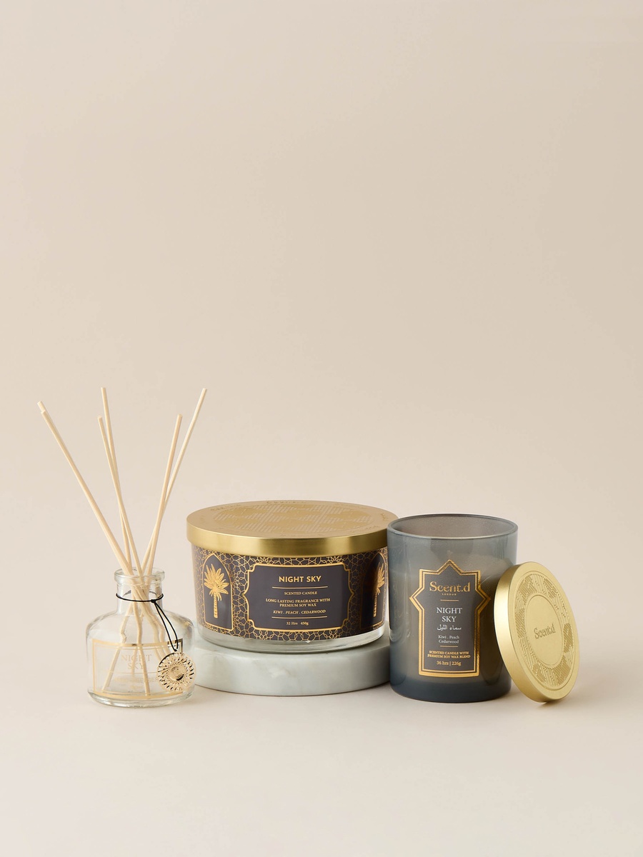 طقم موزّع عطور بالأعواد نايت سكاي - 100 مل