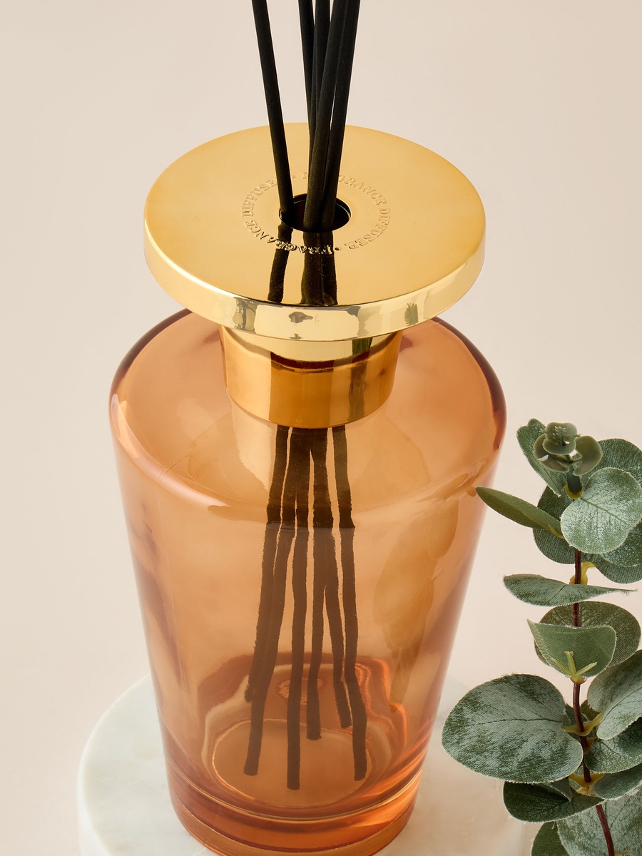مجموعة موزع عطور بالأعواد كراميل دريم - 1 لتر