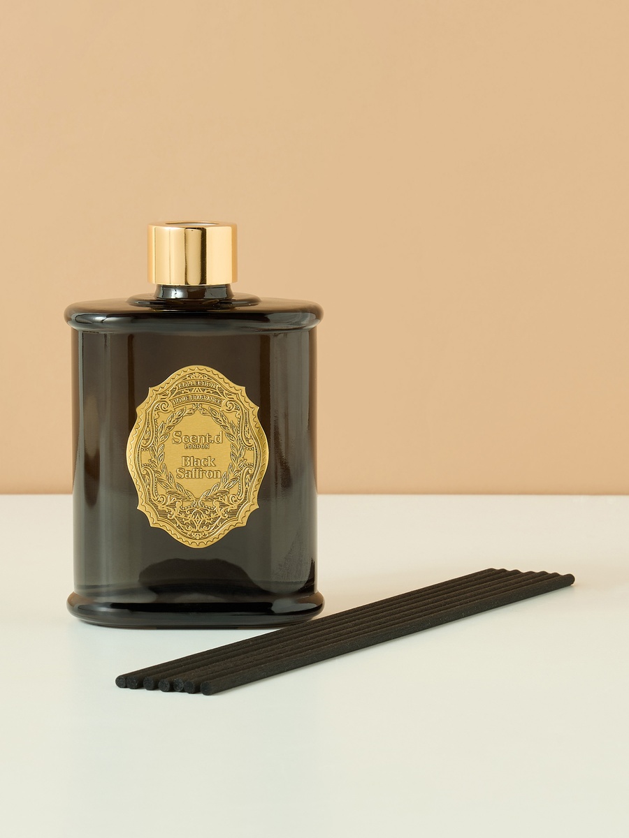 Oriental Luxe Black Saffron Reed Diffuser - 200 ml