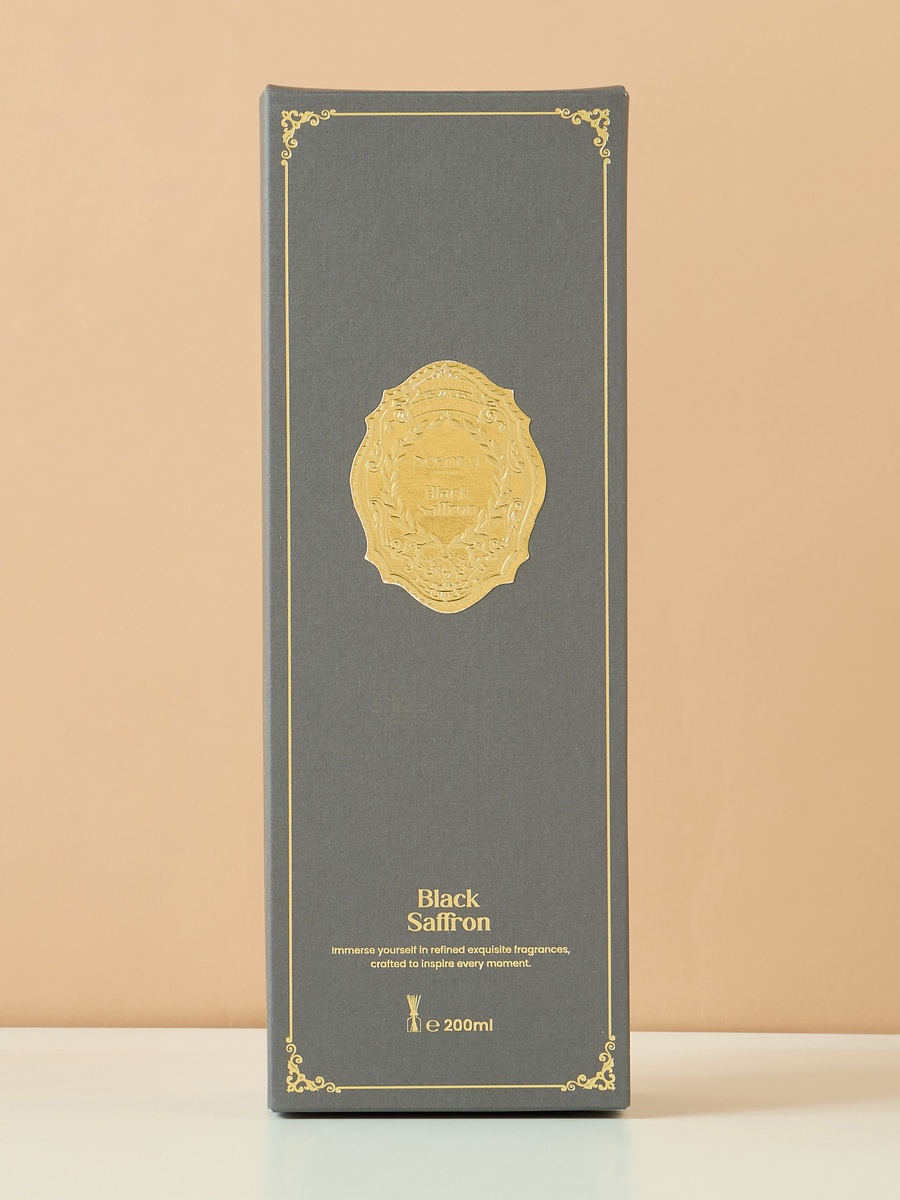 Oriental Luxe Black Saffron Reed Diffuser - 200 ml