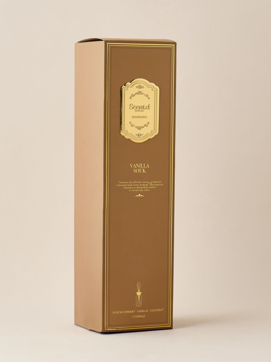 طقم موزّع عطور بالأعواد فانيلا سوق - 1 لتر