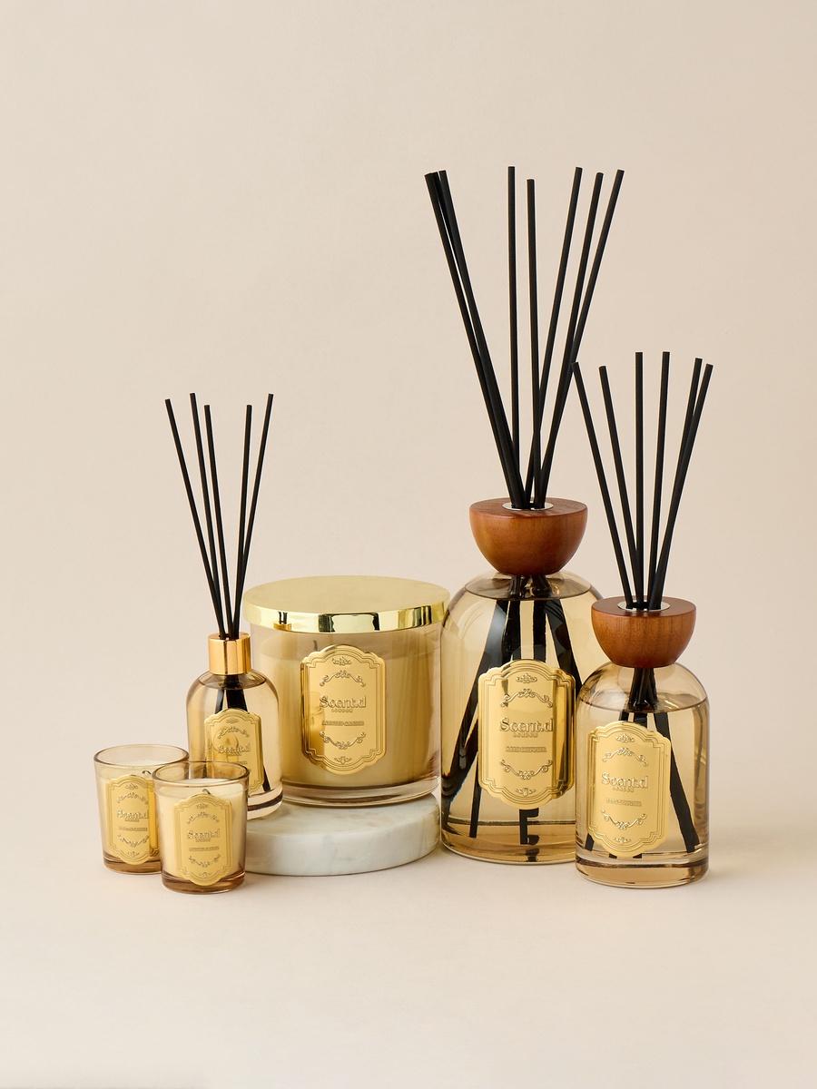 طقم موزّع عطور بالأعواد فانيلا سوق - 1 لتر