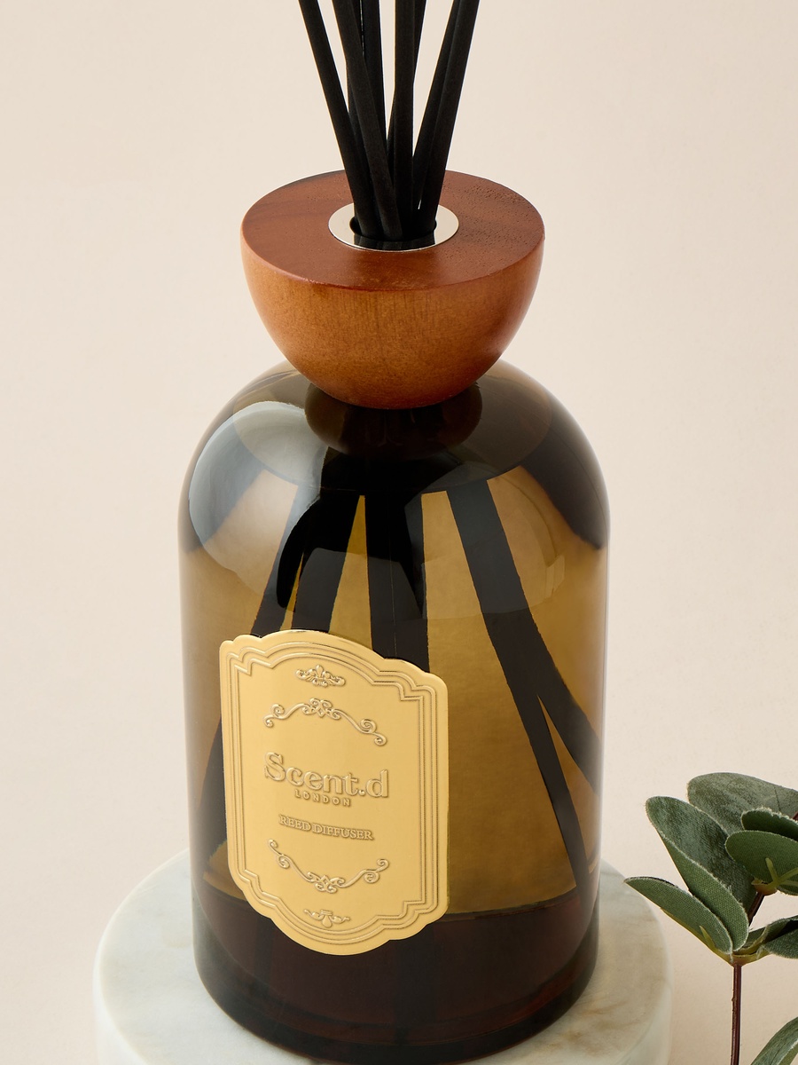 طقم موزع عطور أعواد ماهوجني سيلك من سينت دي لندن - 1 لتر