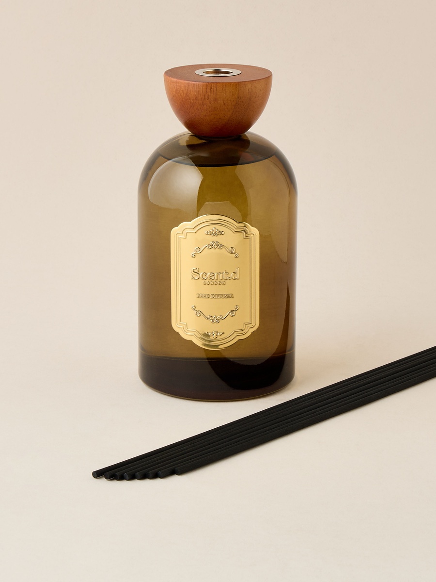 طقم موزع عطور أعواد ماهوجني سيلك من سينت دي لندن - 1 لتر