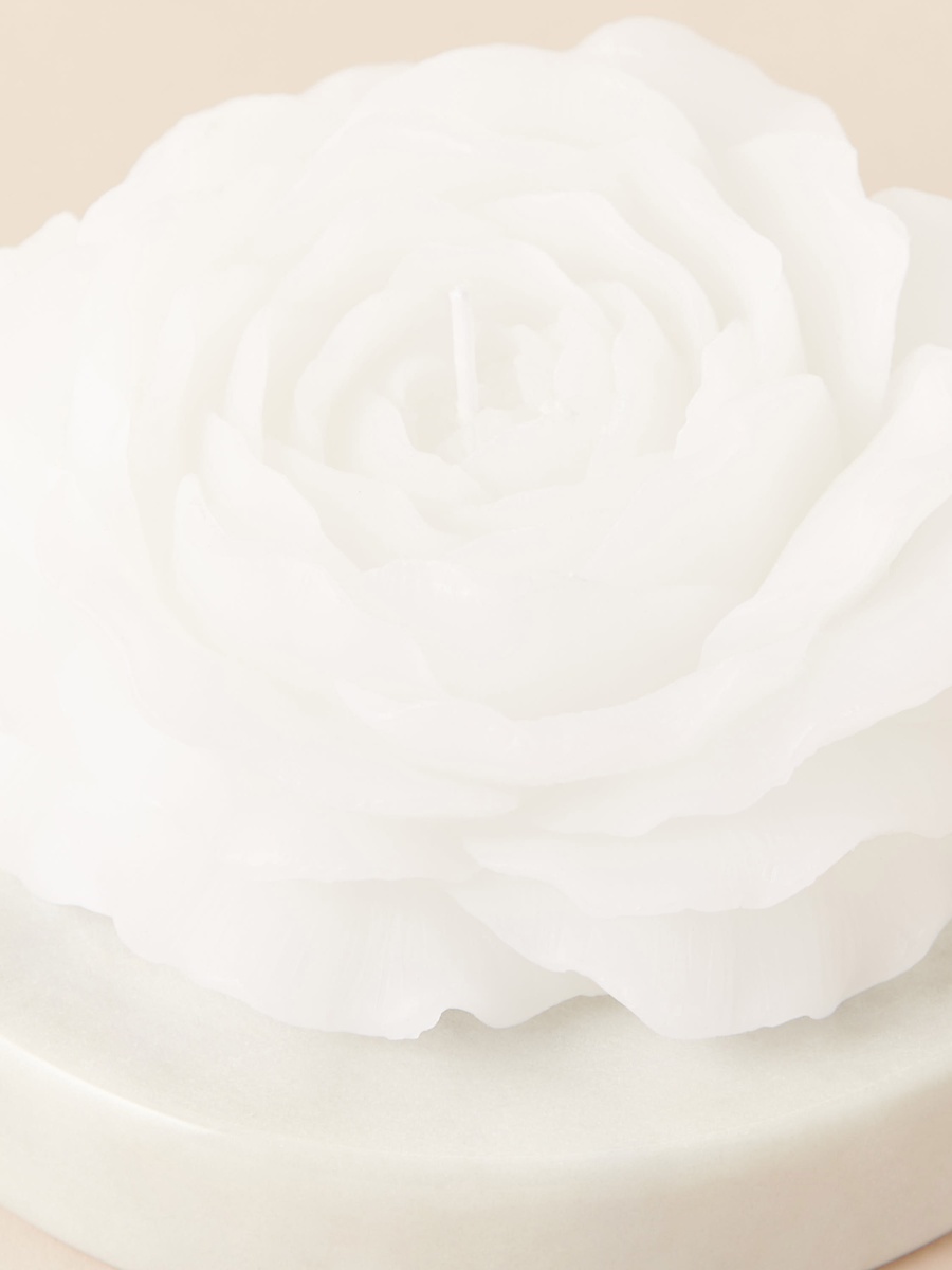 Rose Shaped Scented Candle - 5 cm
