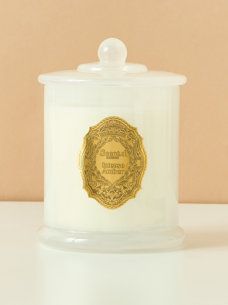 Oriental Luxe Intense Amber Scented Jar Candle - 360 gm