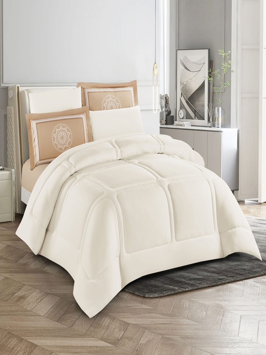 Sophia 4-Piece Twin Comforter Set - 240x170 cm