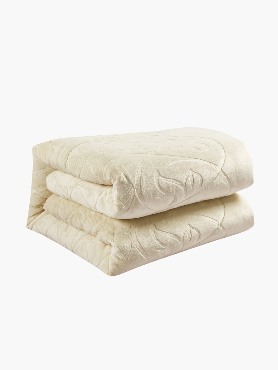 Embossed Velvet Comforter Set