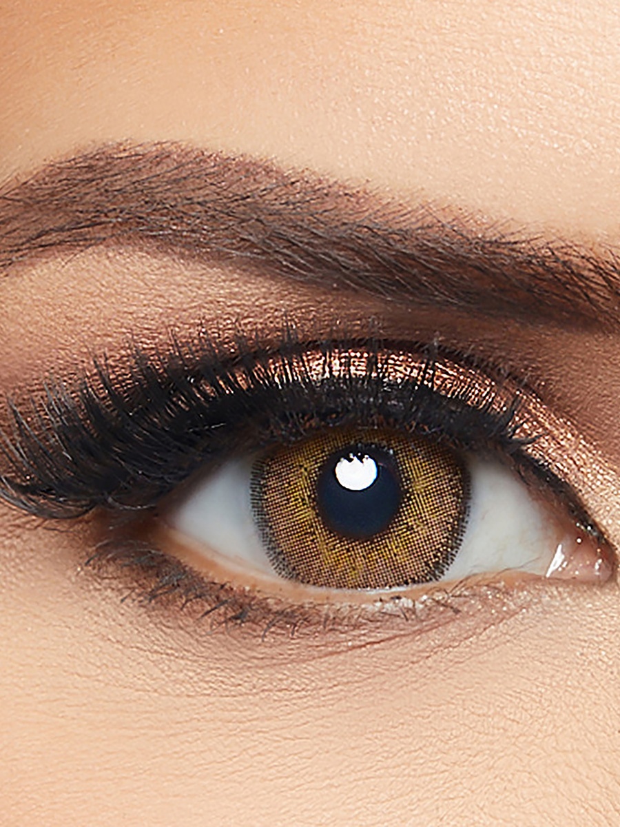 Pack of 2 Hazel Brown Lens