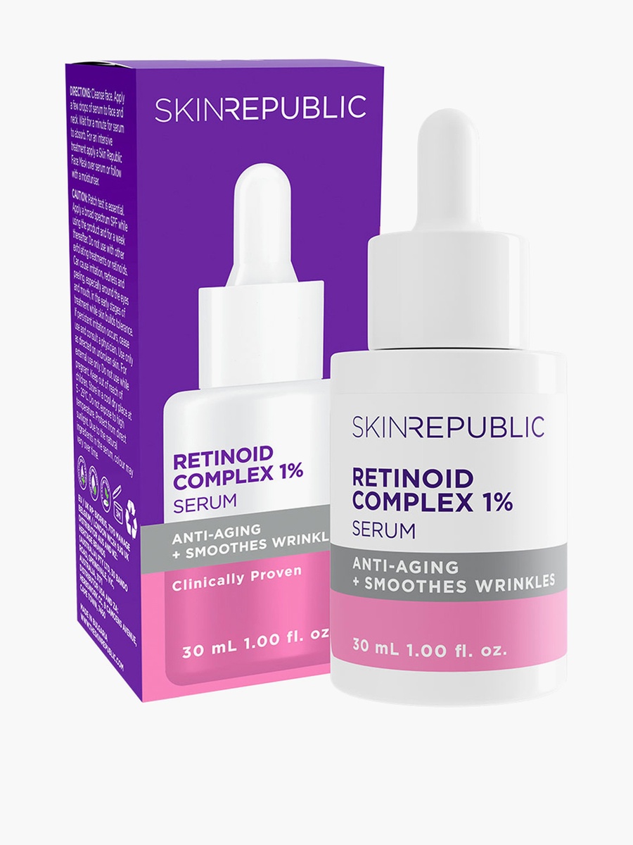 Retinoid Complex 1% and 15% Squalane Serum - Anti Aging and Firming 30ml