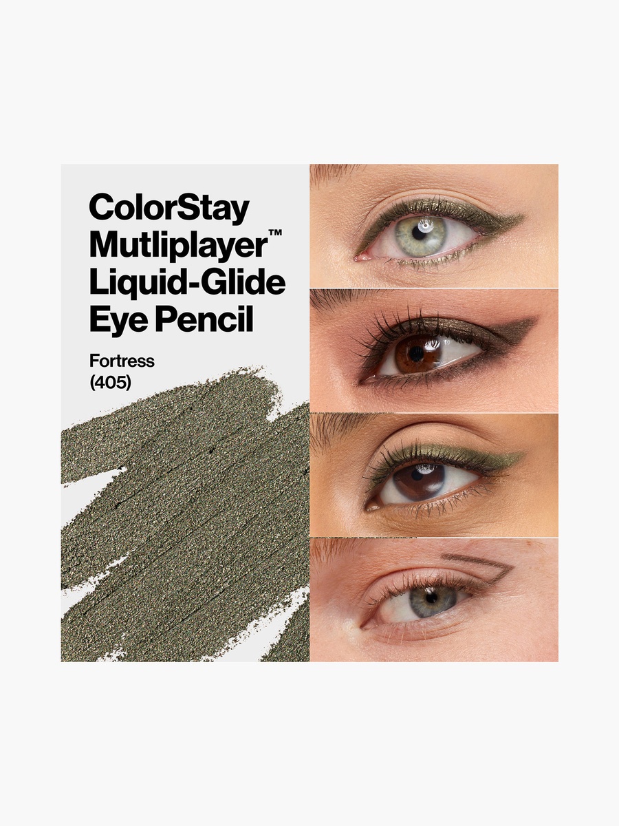 Colorstay Multiplayer Liquid-Glide Eye Pencil with Blending Brush
