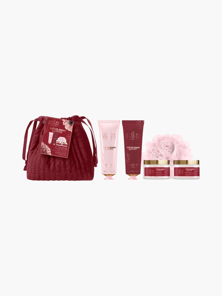 Velvet Rose Peony Bath Set