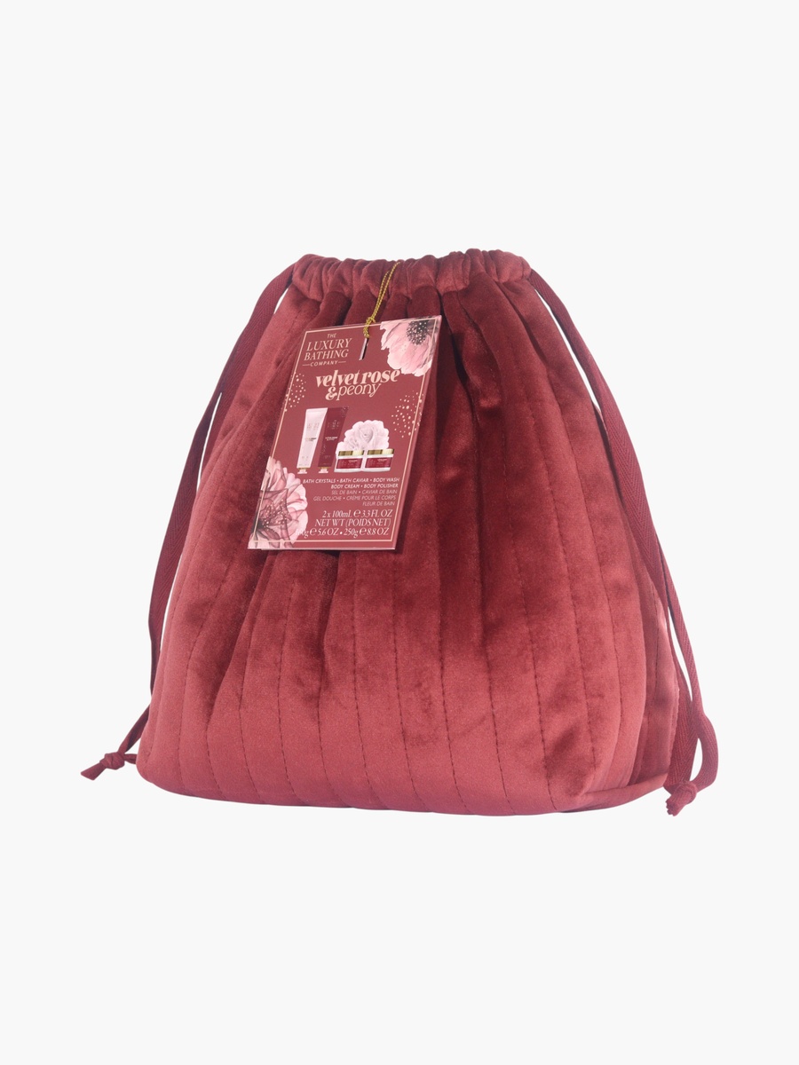 Velvet Rose Peony Bath Set