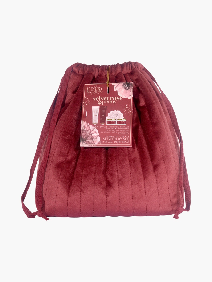 Velvet Rose Peony Bath Set
