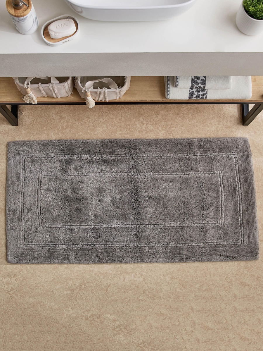 Luxy Bliss Daytona Reversible Cotton Bath Mat - 60x120 cm