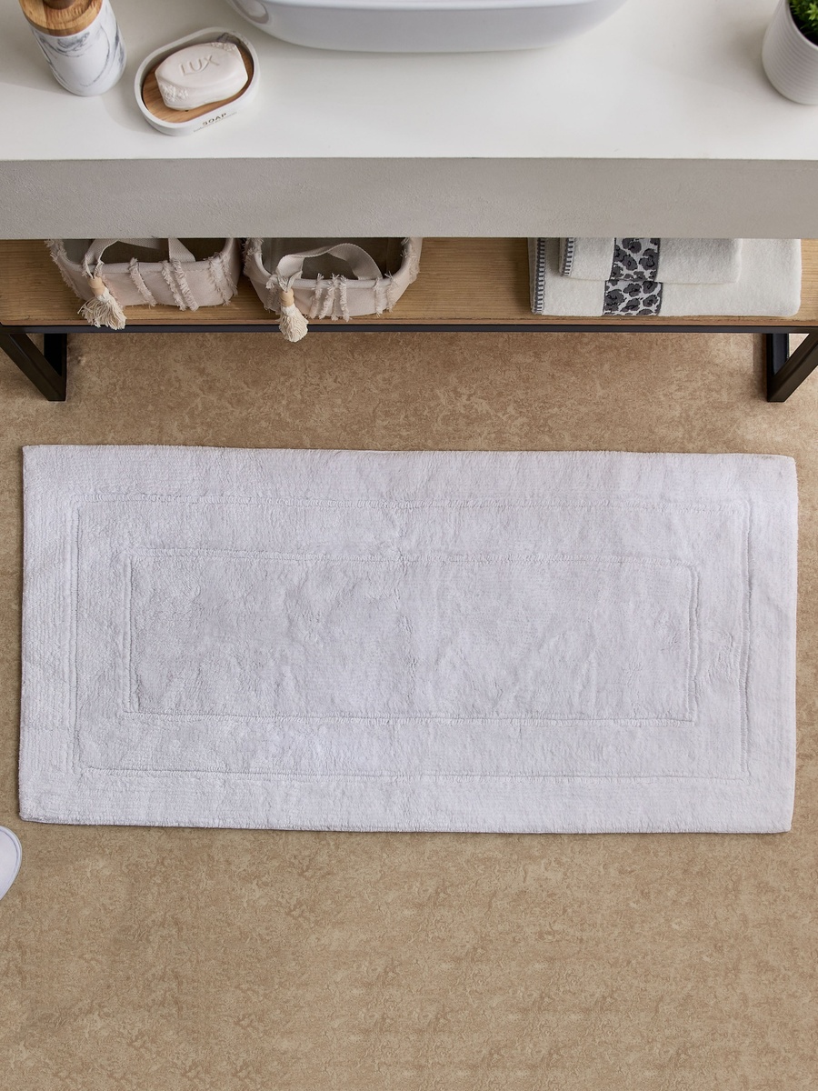 Luxy Bliss Daytona Reversible Cotton Bath Mat - 60x120 cm