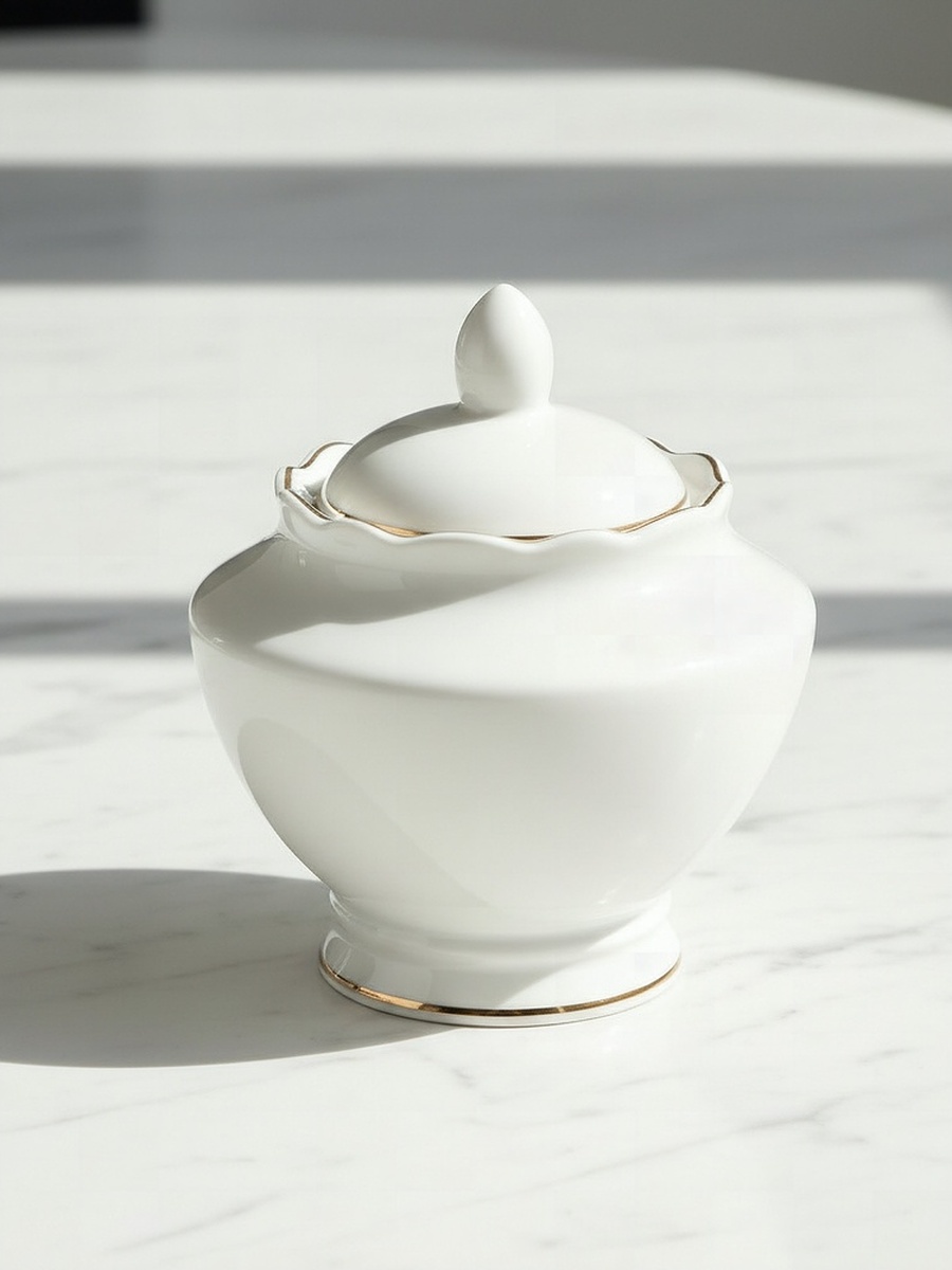 Ivory Sugar Pot - 350 ml