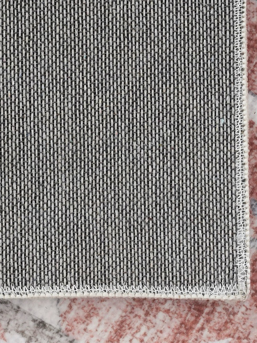Milan Leyton Printed Plush Fur Rug- 120x170 cm