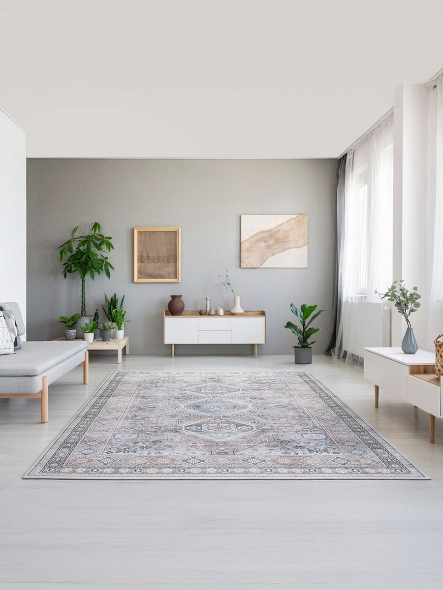 Wells Barnet Printed Flannel Rug - 200x300 cm