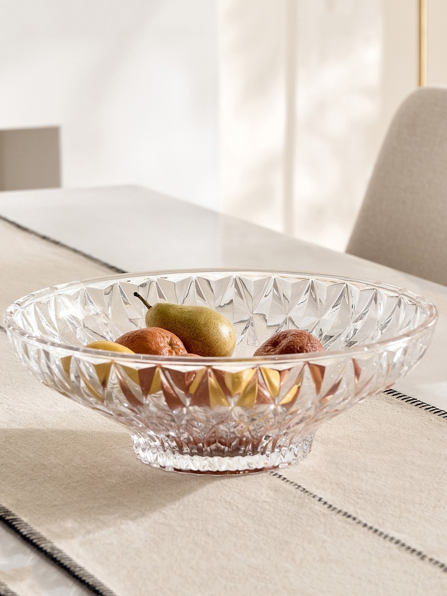 Jewel Glass Fruit Bowl - 31.5x11 cm