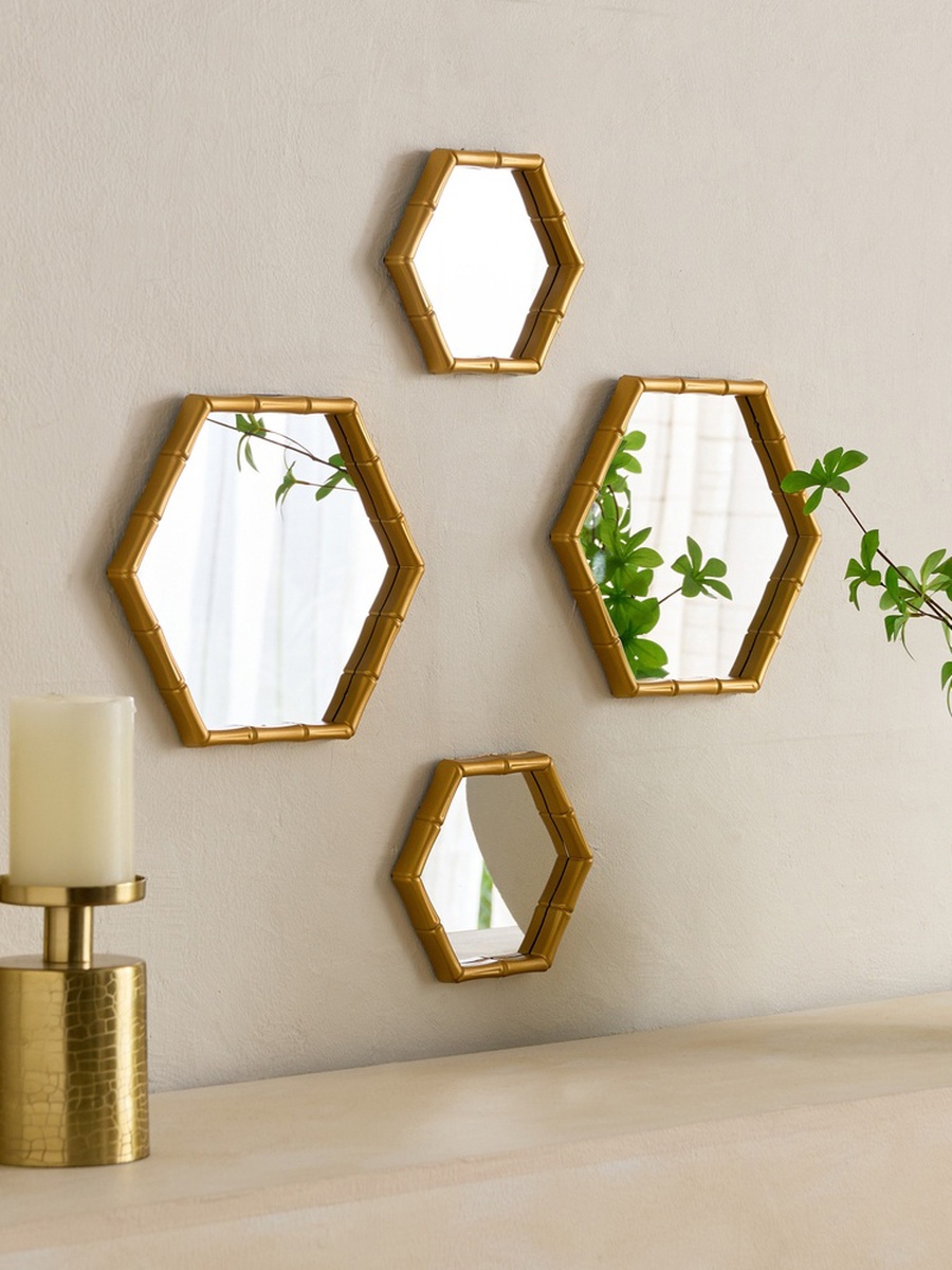 Tagus Hexa Mirror - Set of 4