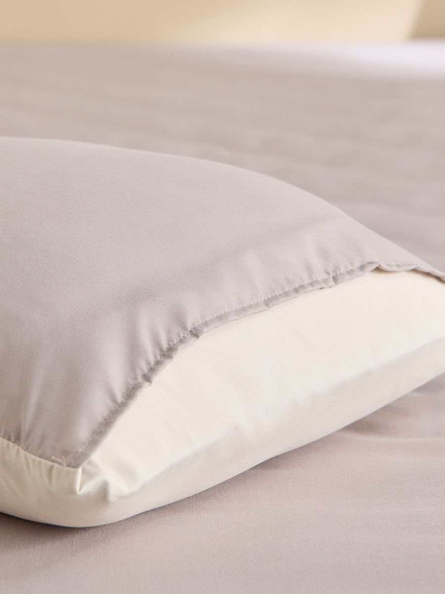 Luno Sleep Ease Hotel Collection 3-Piece Reversible Microfiber Single BIAB Comforter Set - 135x220 cm