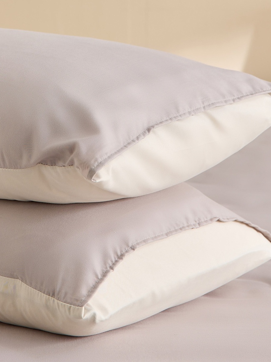 Luno Sleep Ease Hotel Collection 4-Piece Reversible Microfiber Twin BIAB Comforter Set - 160x220 cm
