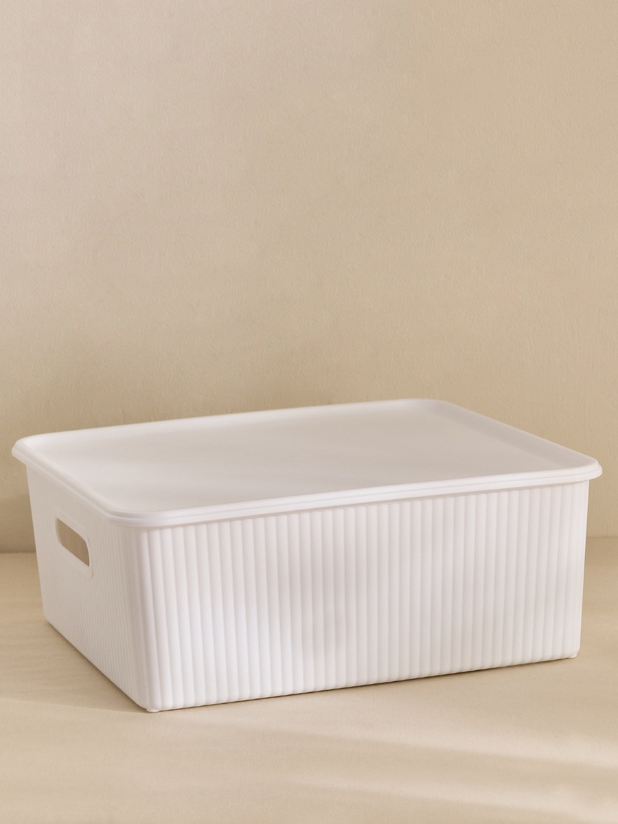 Orion Ribbed Container with Lid - 19 L