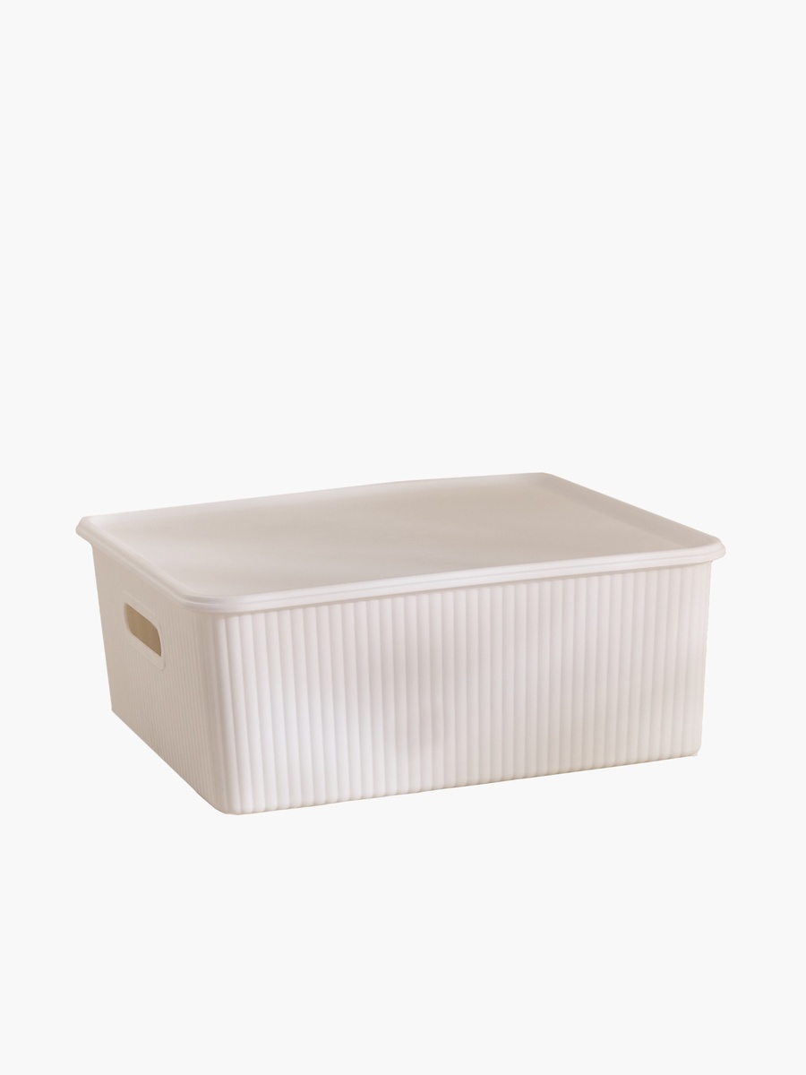 Orion Ribbed Container with Lid - 19 L