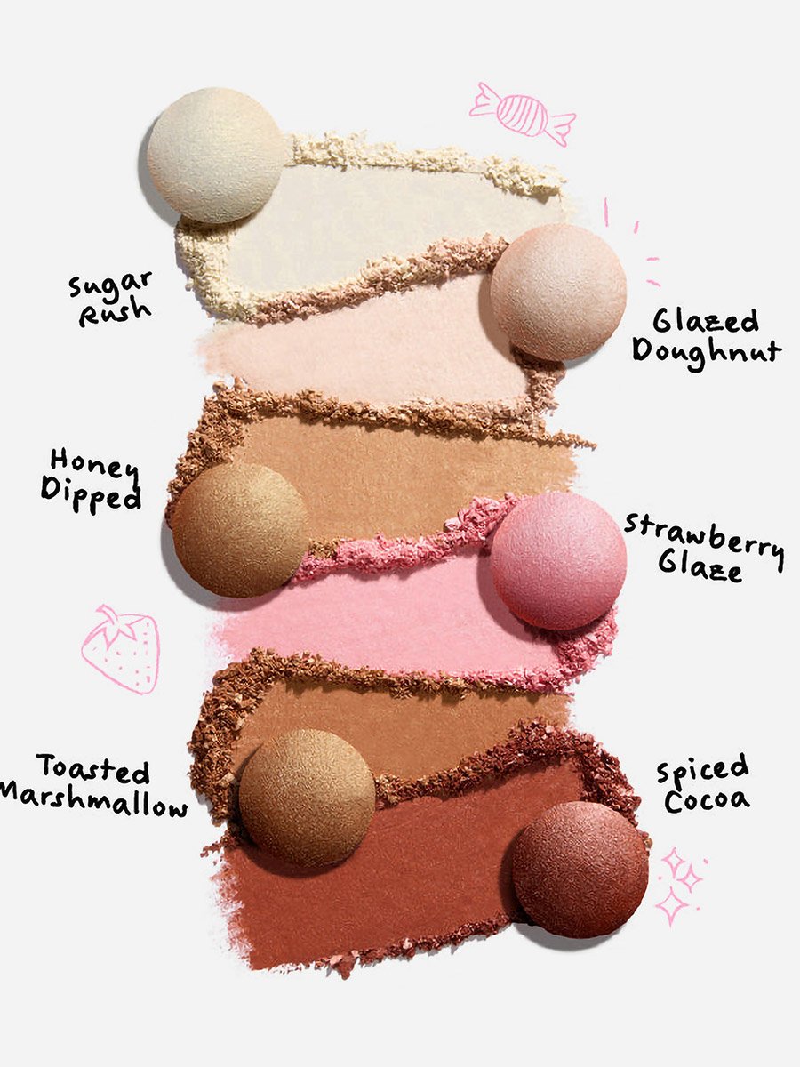 Buttered Up Baked Highlight Glazed Donut Light Pink