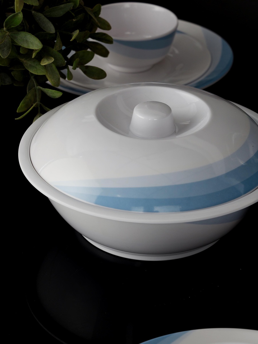 54-Piece Skyline Melamineware Dinner Set