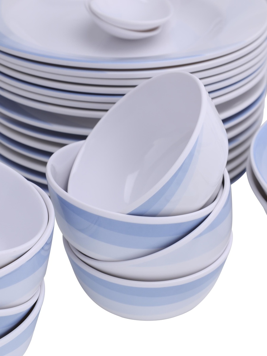 54-Piece Skyline Melamineware Dinner Set
