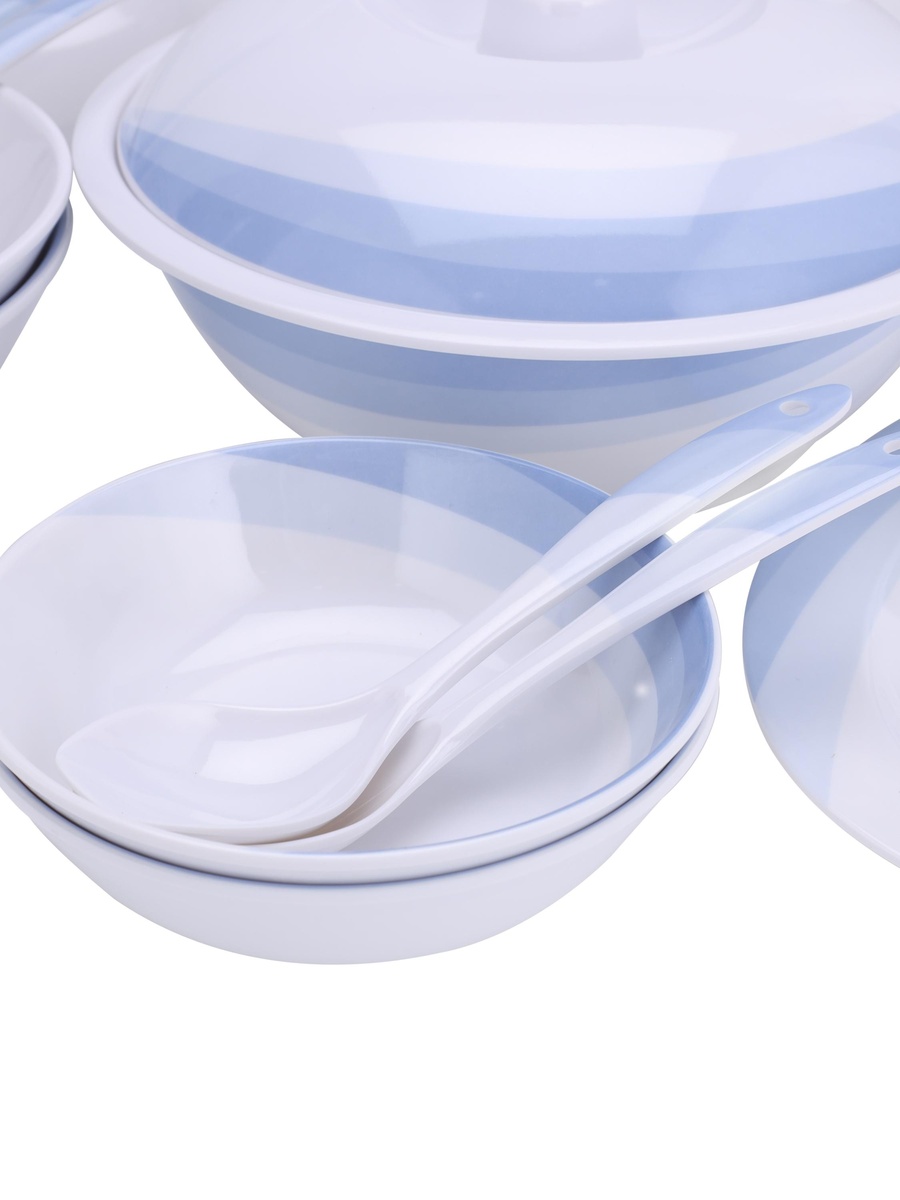 54-Piece Skyline Melamineware Dinner Set