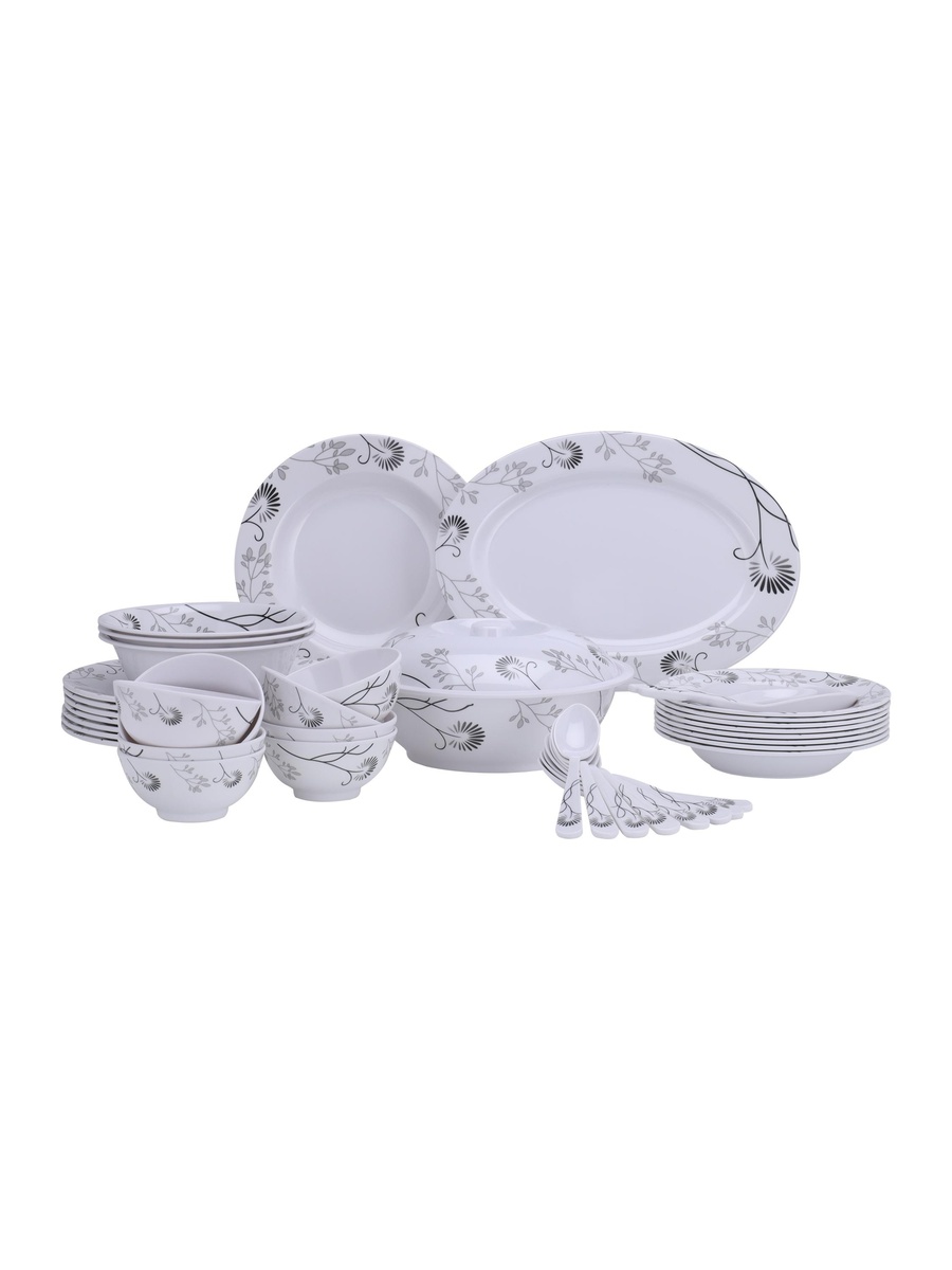 40-Piece Melamine Ware Dinner Set