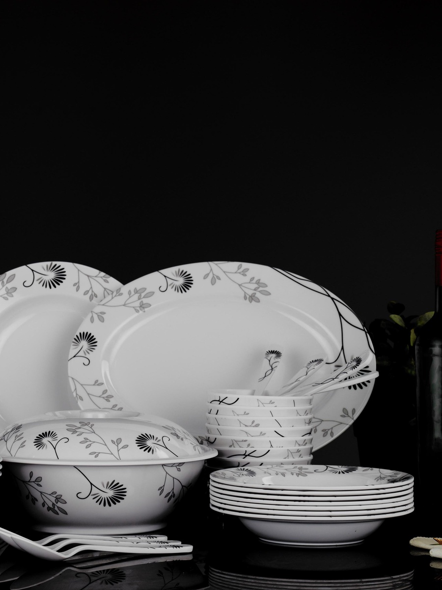 40-Piece Melamine Ware Dinner Set