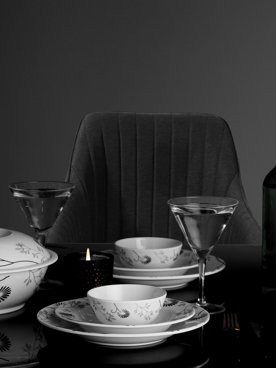 40-Piece Melamine Ware Dinner Set