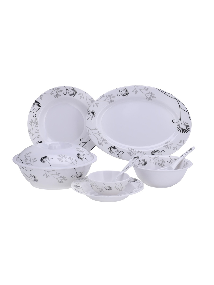 40-Piece Melamine Ware Dinner Set