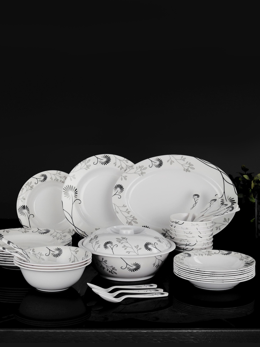 40-Piece Melamine Ware Dinner Set