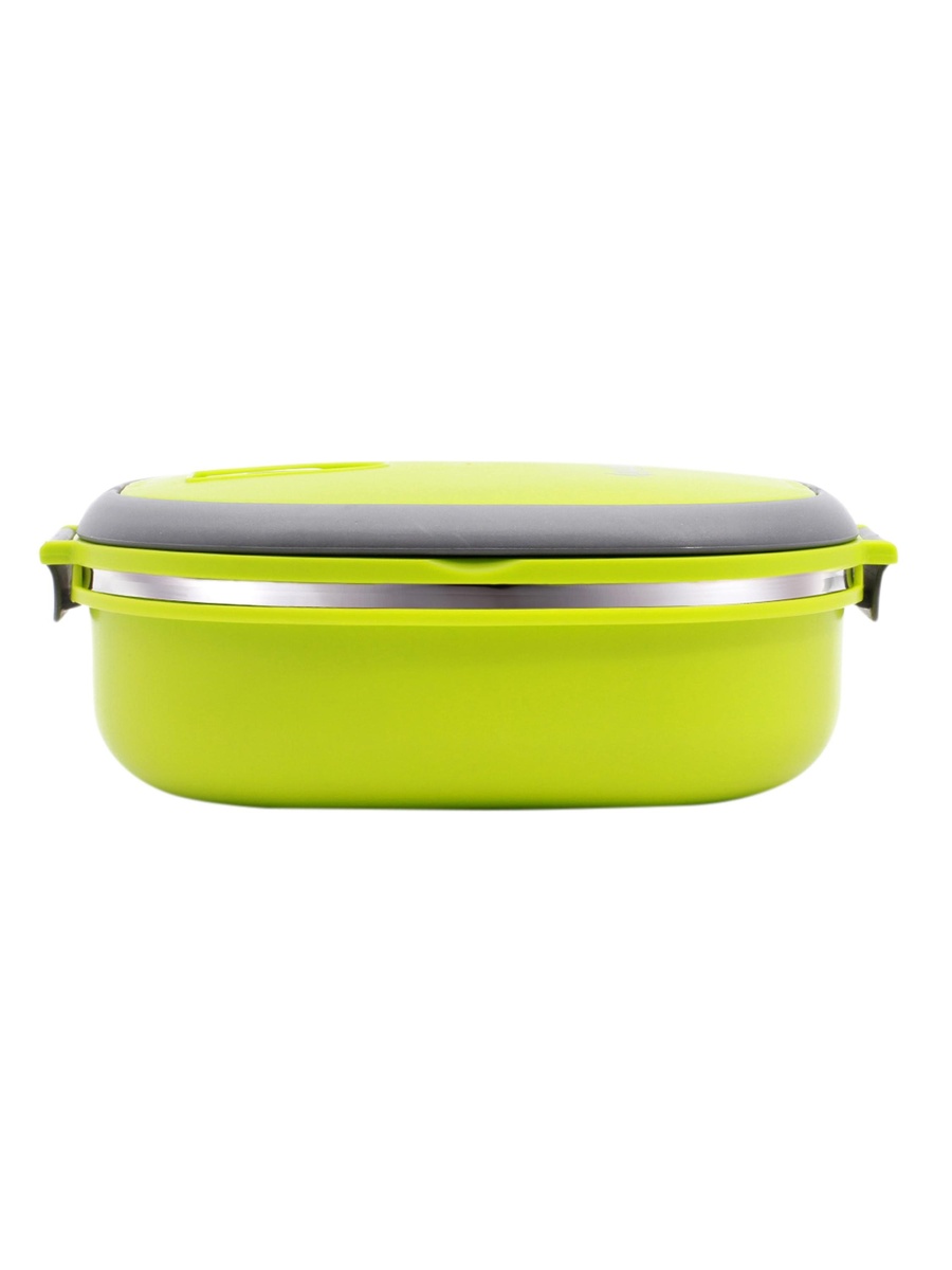 صندوق غداء ستانلس ستيل أخضر
