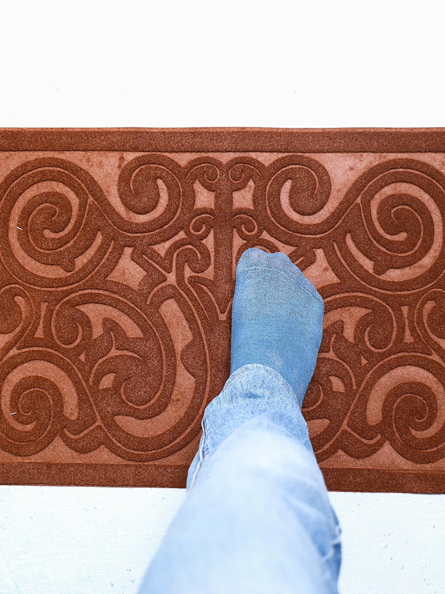 Brown Rubber Mat