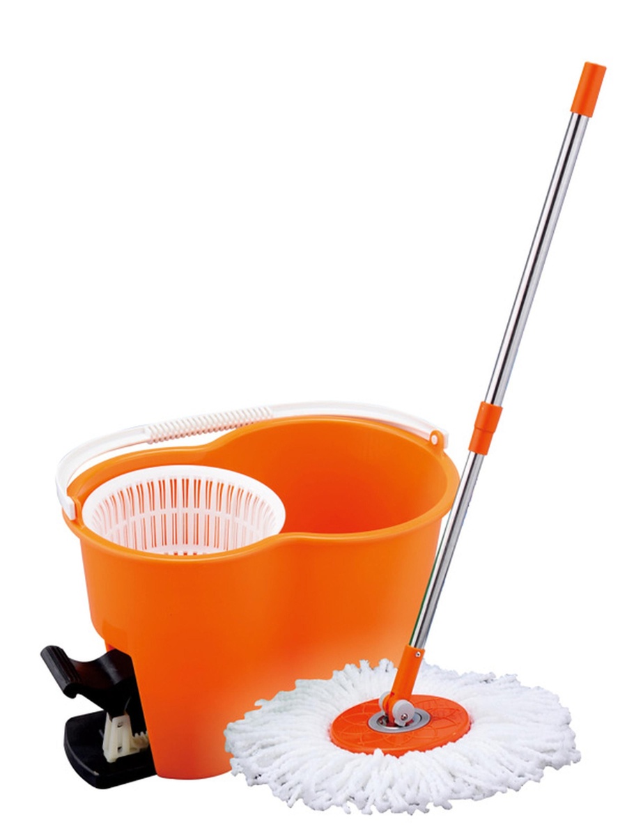 Spin Easy Mop with Bucket Adjustable Handle 