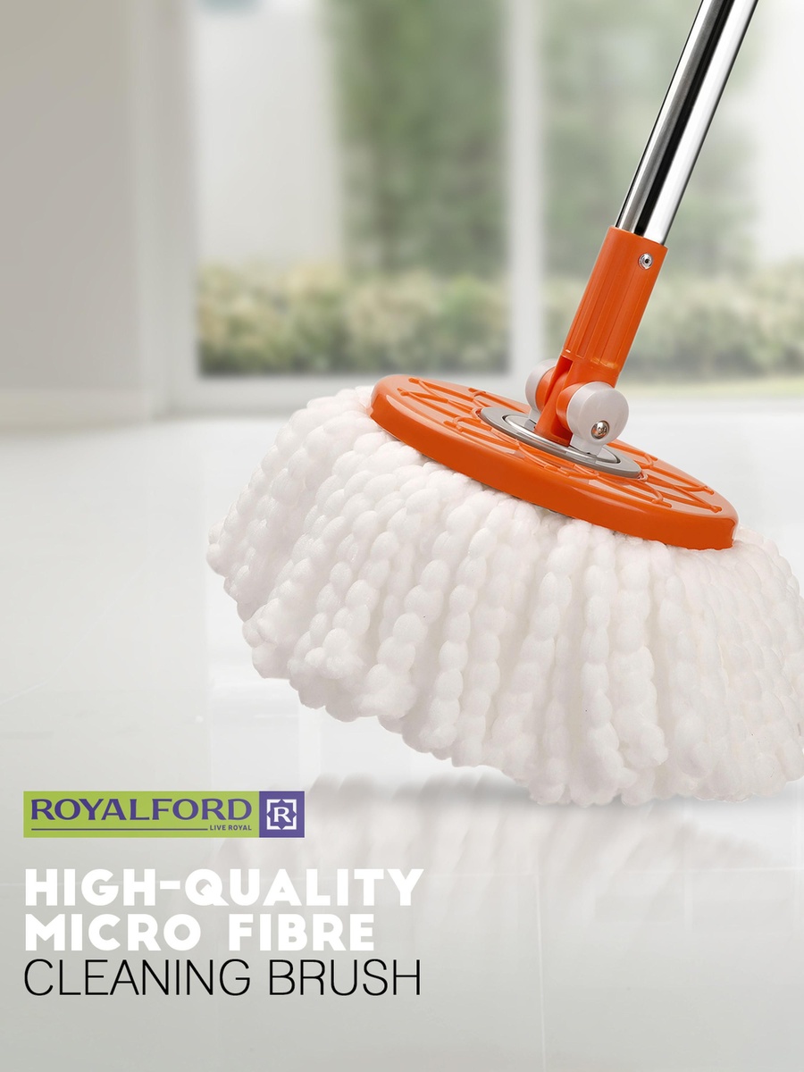 Spin Easy Mop with Bucket Adjustable Handle 